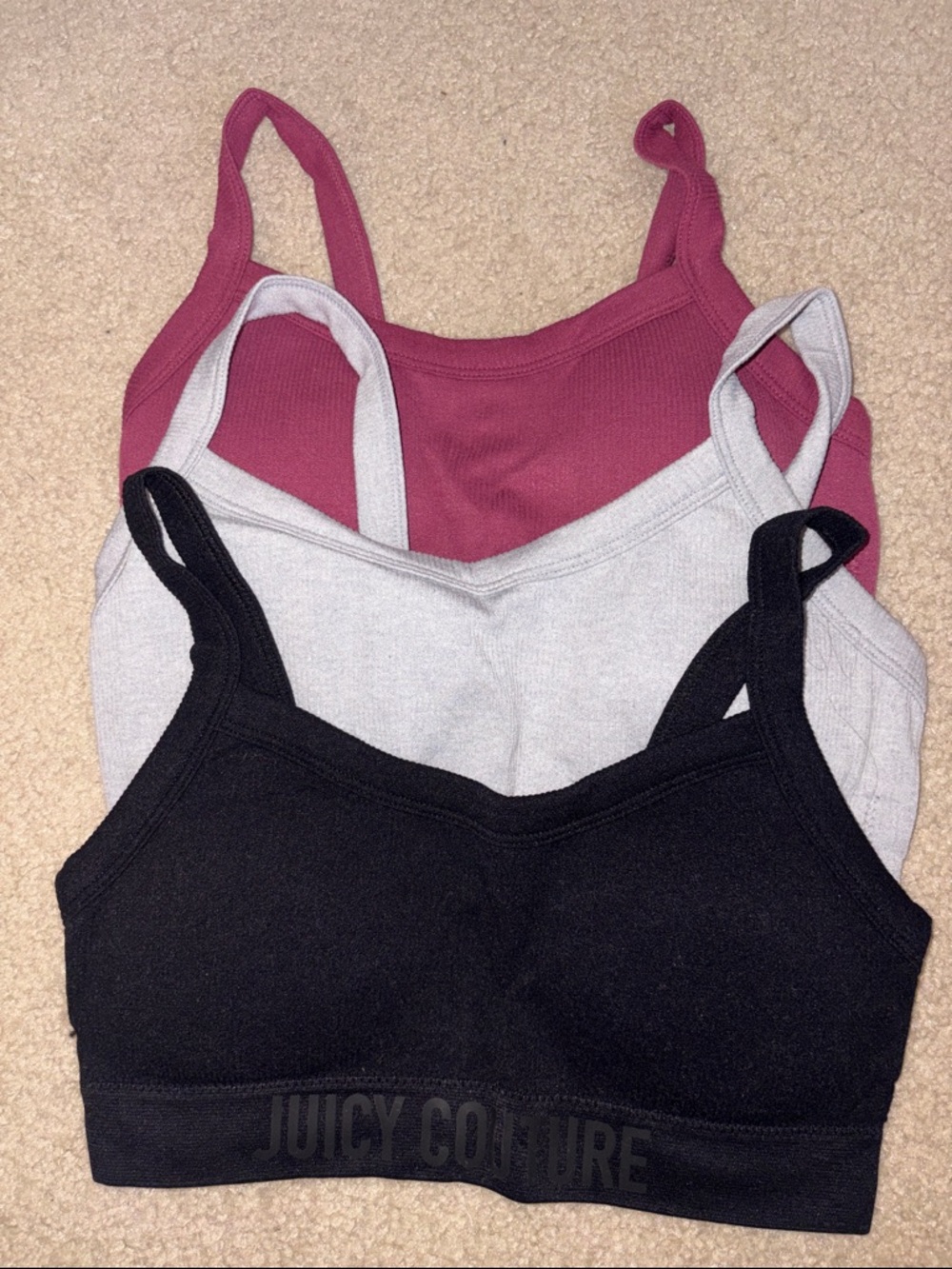 Juicy couture bras